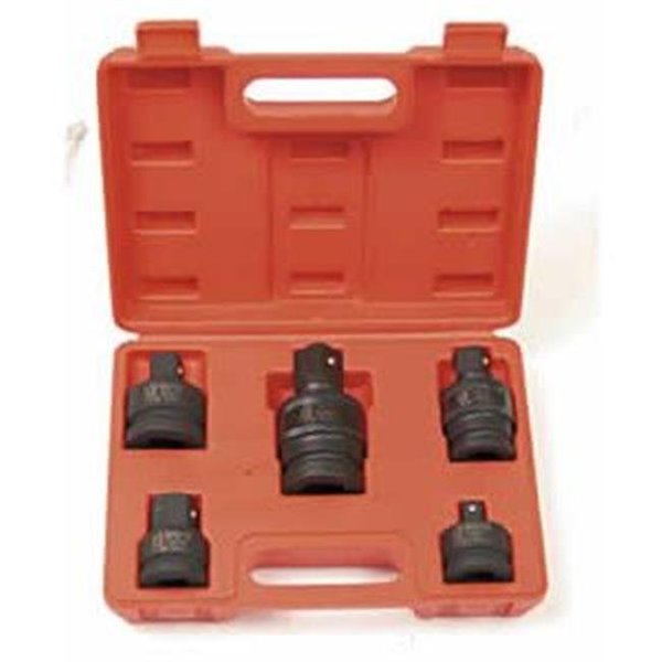 Sunex Sunex Tools 4405 5 Piece 3/4 Inch and 1 Inch Drive Adapter and U Joint Impact Set SU4405